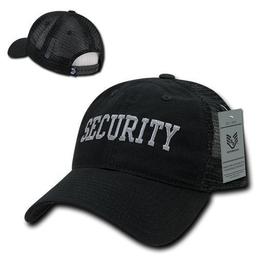 Rapid Dominance Relaxed Trucker Caps, Security, Black - Image 3